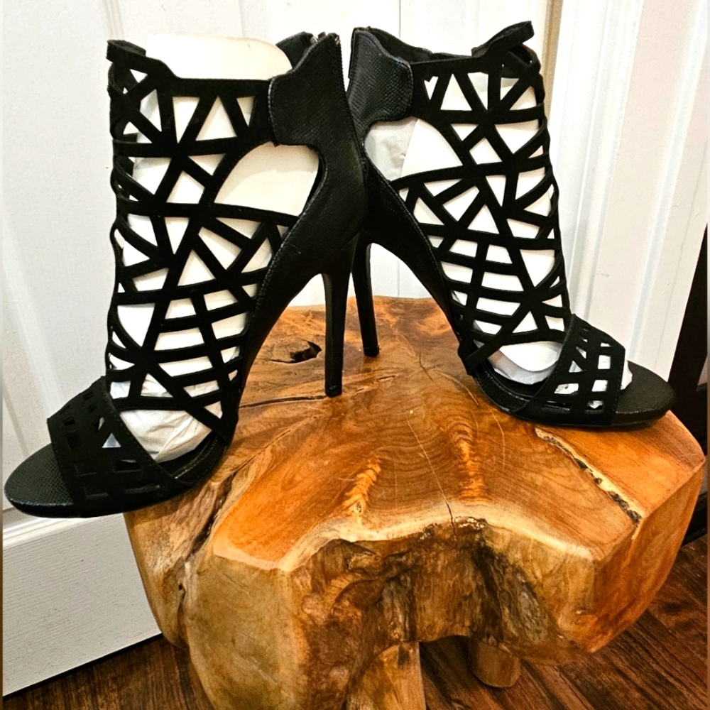 Charlotte Russe black heels, never worn,